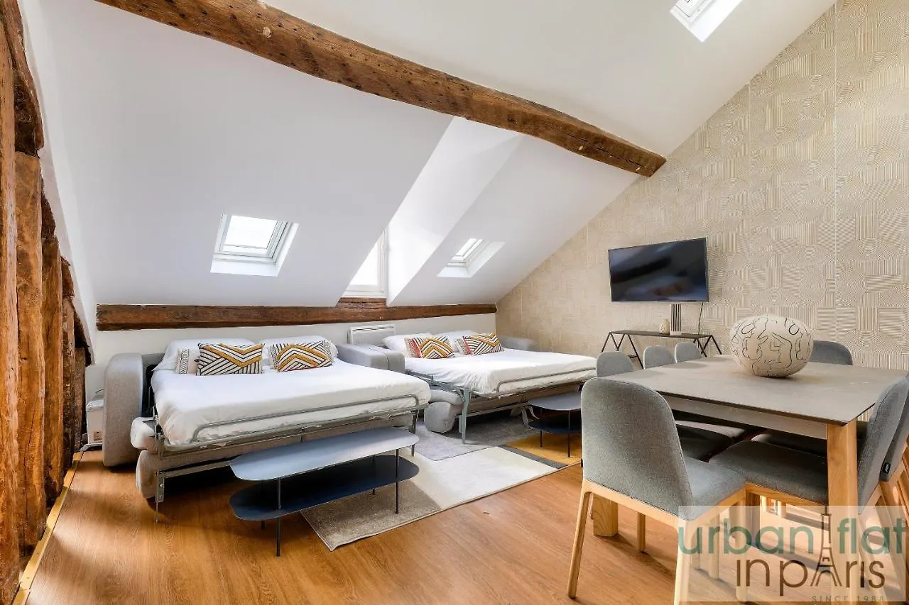 Urban Flat 117 - Charming 3Bdr Apartment In Paris 0*,  France